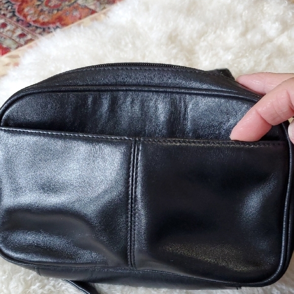 Etienne Aigner Black Genuine Leather Crossbody Bag 6 X 9 - Picture 8 of 13